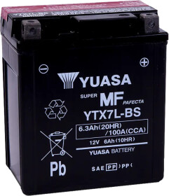 Аккумулятор Yuasa 6 CT-6-R AGM YTX7L-BS