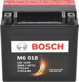 Аккумулятор Bosch 6 CT-12-L 0092M60180