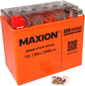Аккумулятор Maxion 6 CT-20-L YTX20-BS
