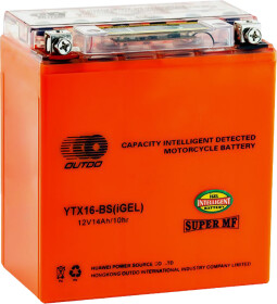 Аккумулятор Outdo 6 CT-14-L YTX16-BS