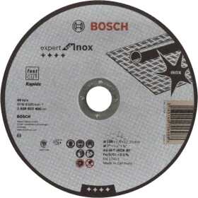 Круг відрізний Bosch Expert for Inox 2608603406 180 мм