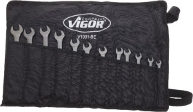 Набір ключів тріскачок комбінованих Vigor V1031-BE 8-19 мм 12 шт