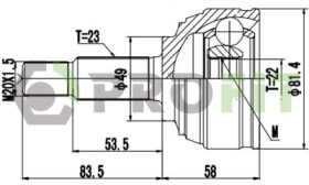ШРУС Profit 27101443