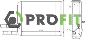 Радиатор печки Profit 17600092