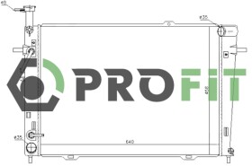 Радиатор охлаждения двигателя Profit 17400142