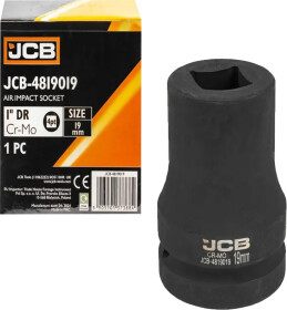Торцевая головка JCB JCB-4819019 19 мм 1