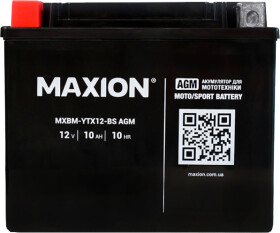 Аккумулятор Maxion 6 CT-10-L MXBM-YTX12-BS