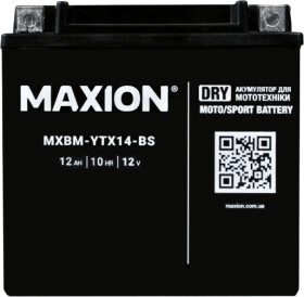 Аккумулятор Maxion 6 CT-12-L MXBM-YTX14-BS