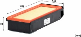 Воздушный фильтр Mann C37009