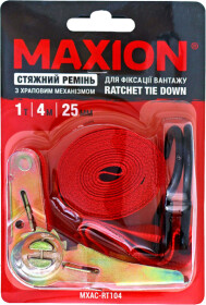 Стяжной ремень Maxion 1 т 4 м МXAC-RT104