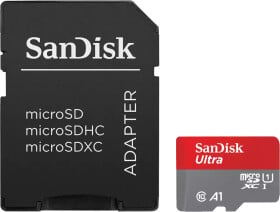 Карта памяти SanDisk Ultra microSDXC 256 ГБ с SD-адаптером SDSQUNC-016G-AN6MA