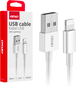 Кабель Amio FullLINK 03895 USB - Apple Lightning 1 м
