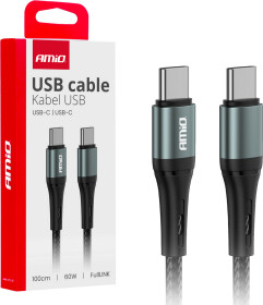 Кабель Amio FullLINK 03914 type-C - type-C 1 м
