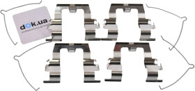 Комплектующие дисковых тормозных колодок OJD (Quick Brake) 1091095