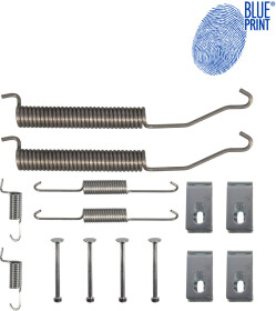Монтажный комплект барабанных тормозных колодок Blue Print adbp410077