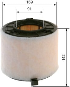 Воздушный фильтр Bosch f026400677
