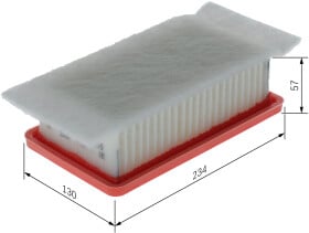 f026400715 Bosch Повітряний фільтр