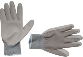 Перчатки рабочие Intertool хб с нитриловым покрытием серые