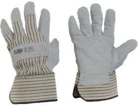 Краги Сила замшевые белые