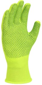 Перчатки рабочие Doloni Авто синтетические с покрытием ПВХ зеленые