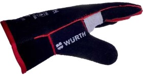 Краги Würth кожаные (спилок) черный