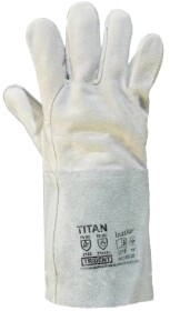 Краги Stark кожаные (спилок) серый