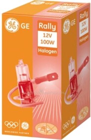 Автолампа General Electric Rally H3 PK22s 100 W прозрачная 52130