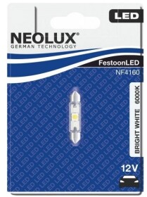 Автолампа Neolux® C5W SV8,5-8 0,5 W біла nf4160