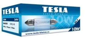 Автолампа Tesla Standard C10W SV8,5-8 10 W прозрачная b86202