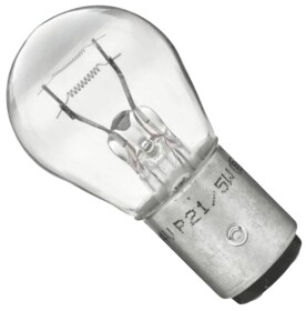 Автолампа Tes-Lamps Standard P21/5W BAY15d 5 W 21 W прозора 24215bay15d