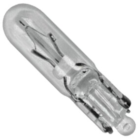 Автолампа Дорожная Карта W1,2W W2x4,6d 1,2 W прозора DK24V12WW2X46D
