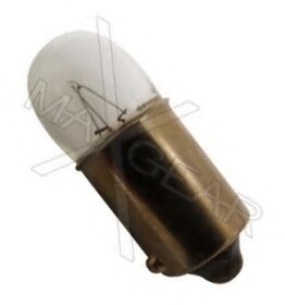 Автолампа MaXgear T4W BA9s 4 W прозрачная 780059