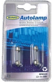 Автолампа Ring C5W S8.5 5 W прозрачная rew239
