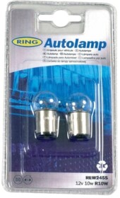Автолампа Ring R10W BA15s 10 W прозрачная rew245s