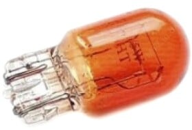 Автолампа Квант T20 W3x16q 5 W 21 W помаранчева 65006310