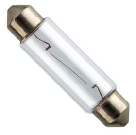 Автолампа Квант C10W SV8,5 10 W прозора 65007200