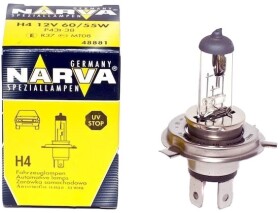 Автолампа Narva H4 P43t 55 W 60 W прозора 48881c1