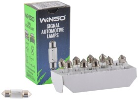 Автолампа Winso C10W SV8,5 10 W прозрачная 713200