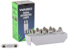 Автолампа Winso C5W SV8,5 5 W прозора 713180