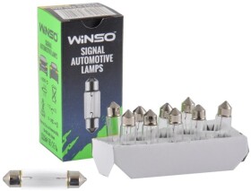 Автолампа Winso C10W SV8,5 10 W прозрачная 725220