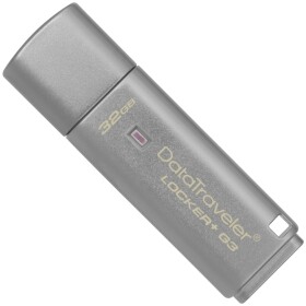 Флешка Kingston DataTraveler Locker+ G3 32 ГБ