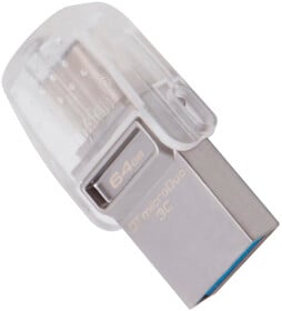 Флешка Kingston DataTraveler MicroDuo 3C 64 ГБ
