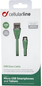 Кабель CellularLine USBDATACMICROUSBG USB - Micro USB 1 м