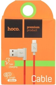 Кабель Hoco UPM10 UPM10LMICRORED USB - Micro USB 1,2 м