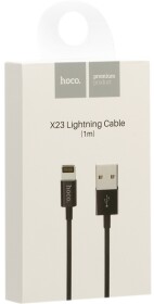 Кабель Hoco X23 X23LIGHTNINGBLACK USB - Apple Lightning 1 м