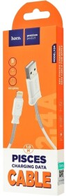 Кабель Hoco X24 X24LIGHTNINGWHITE USB - Apple Lightning 1 м