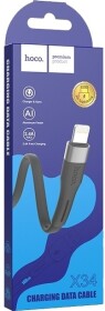 Кабель Hoco X34LIGHTNINGBLACK USB - Apple Lightning 1 м