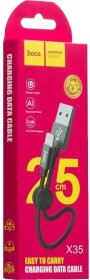 Кабель Hoco X35 X35LIGHTNINGL025MB USB - Apple Lightning 0,25 м