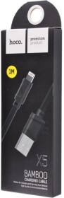 Кабель Hoco X5 X5LIGHTNINGBLACK USB - Apple Lightning 1 м