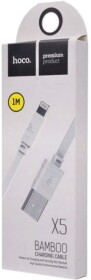 Кабель Hoco X5 X5LIGHTNINGWHITE USB - Apple Lightning 1 м